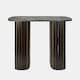 image 1 of OHS Madison Console Table Ribbed Engineered Wood Entryway Display Desk