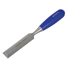 Faithfull Bevel Edge Chisel Blue Grip - Multi Colour - 25mm