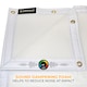 image 5 of Impact & Noise Absorbing Foam Backing Screen For Golf Enclosure - 3.3 x 3 M
