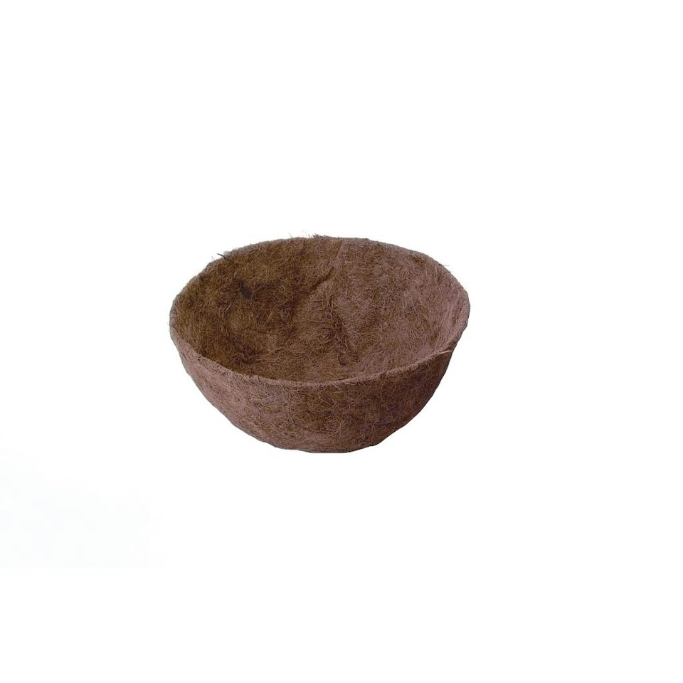 Ambassador Coco Hanging Basket Liner - Brown - 14in
