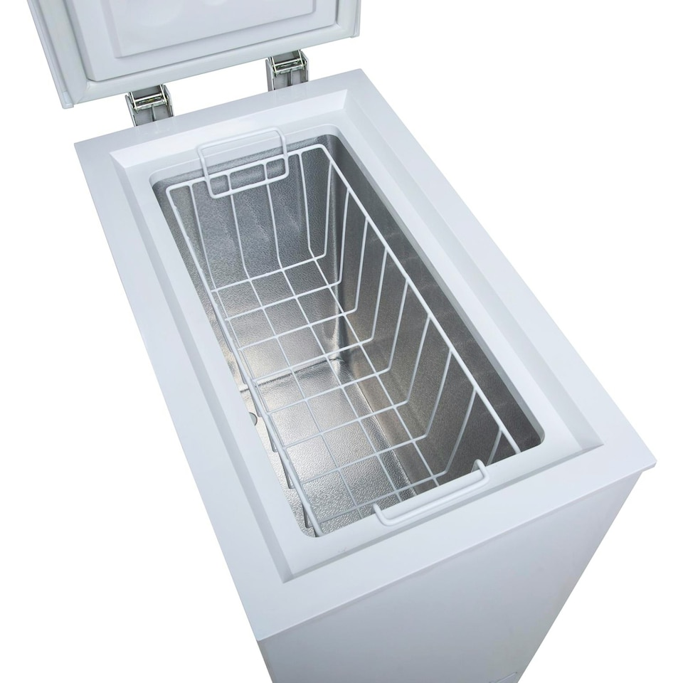 image 1 of SIA CHF60W 36cm White Freestanding Slimline Chest Freezer, White