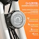 image 5 of HOMCOM 2-In-1 Folding Exercise Bike with 8-Level Magnetic Resistance Black