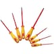 image 1 of 7pc VDE Insulated Torx Screwdrivers T10 - T40 for Electricians Or Hybrid Cars