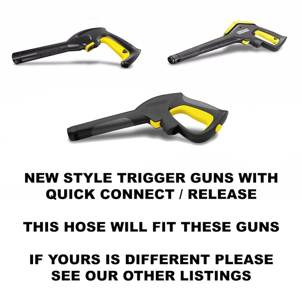 image 1 of Karcher Click Bayonet - Click Bayonet K series Domestic Hose | Black | 8m