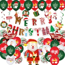 48 Piece Christmas Decoration Set
