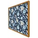 image 4 of Boho chic indigo pattern (Picture Frame) Brown | XS