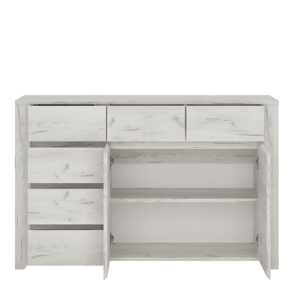 image 1 of Angel 2 Door 3+3 Drawer Wide Chest