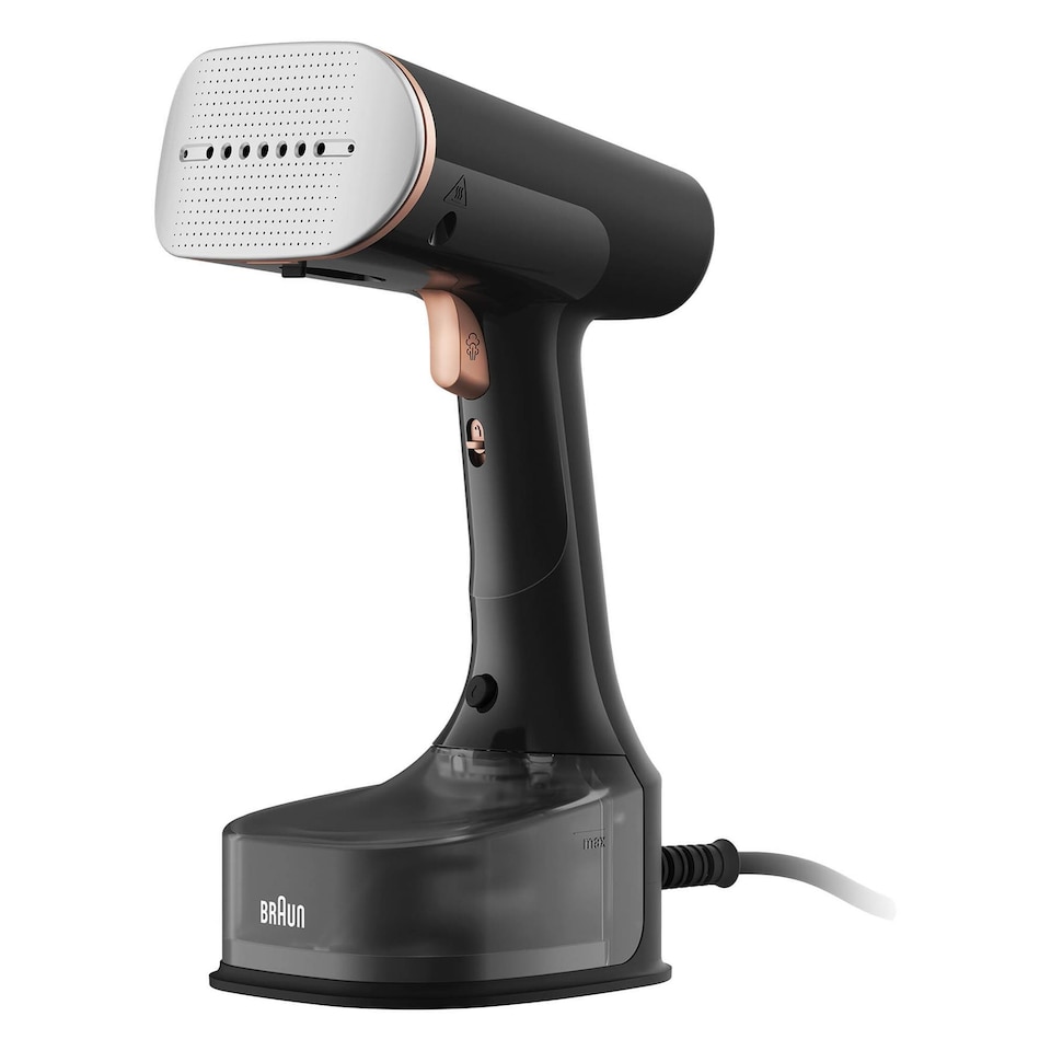 image 1 of Braun QuickStyle 7 Garment Steamer GS7077 - Black & Copper