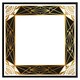 image 1 of Art deco border (Picture Frame) Black | S