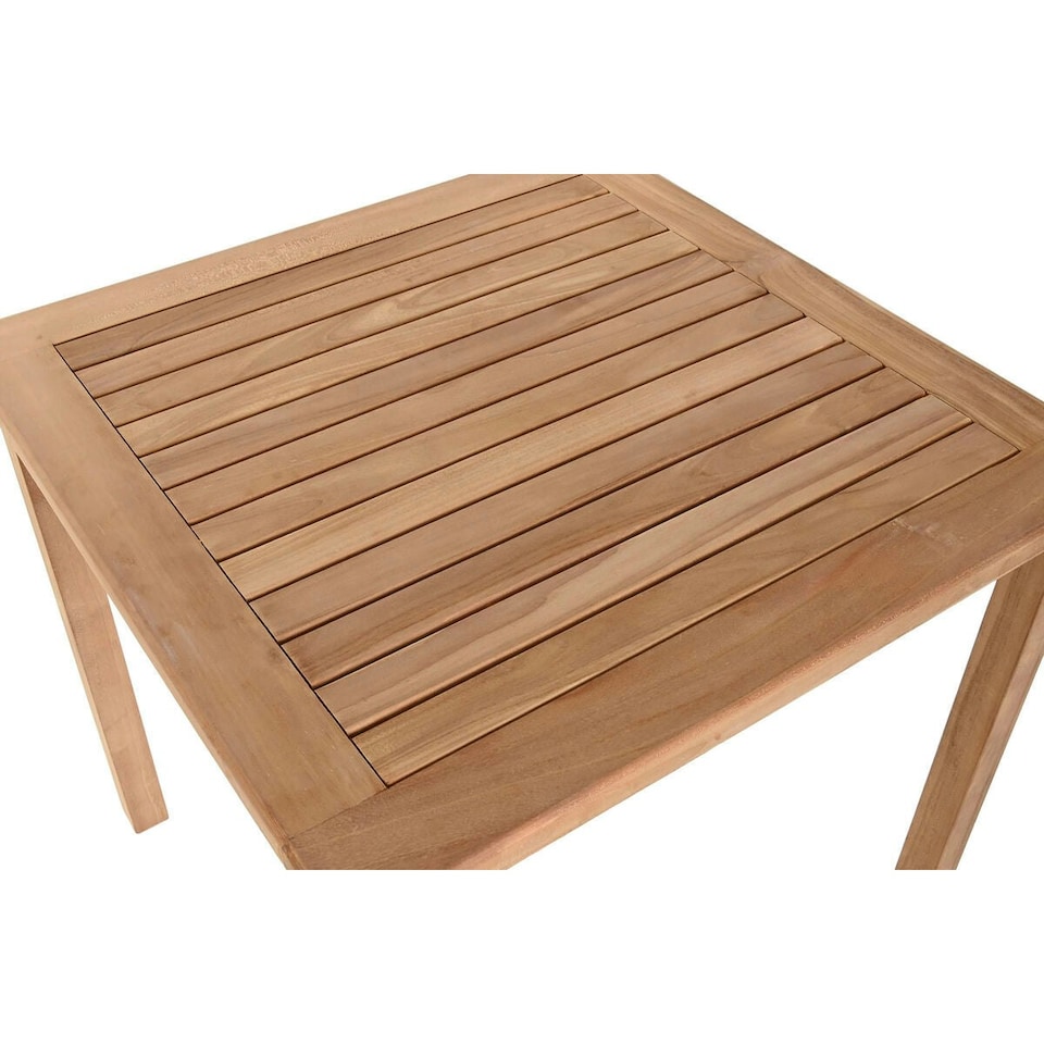image 1 of Dining Table Home ESPRIT Brown Teak 80 x 80 x 77 cm N/A