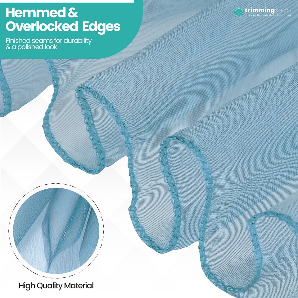 image 1 of 17 x 280cm Organza Chair Sashes, Sheer Sash Ties - 1pc