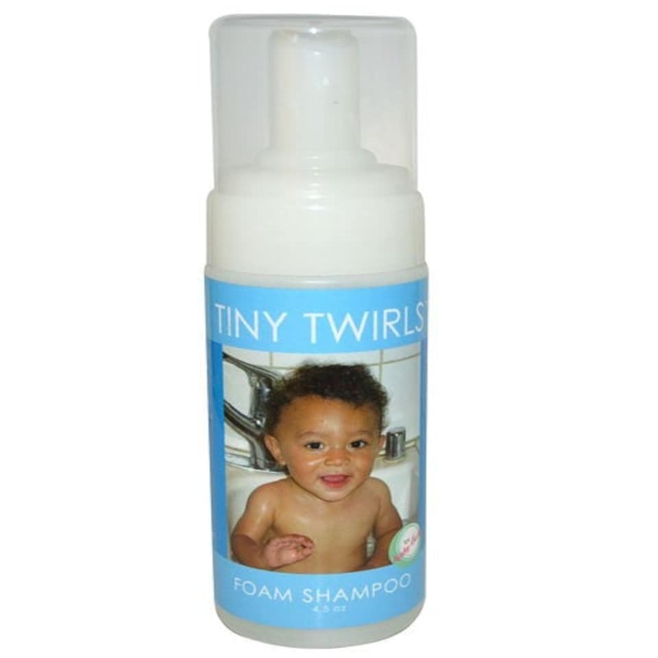 Kinky Curly Tiny Twirls Foam Shampoo 4.5 OZ