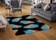 image 2 of Imprints Boho Feathers Rug | Multi