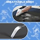 image 5 of PawHut Cooling Raised Dog Bed w/ Breathable Mesh, for S, M Dogs - Dark Blue