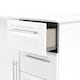 image 7 of Carlton 5 Drawer 1 Door Childrens Wardrobe in Porcelain Matt (Ready Assembled) | White | Porcelain Matt