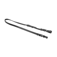 Blenheim Leather Horse Chifney Bit Strap - Black - Full