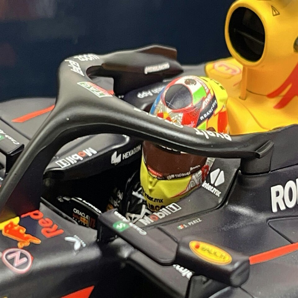 image 1 of Sergio Perez #11 Red Bull Racing RB19 Winner Saudi Arabian GP 2023 1:18 Minichamps 110230111