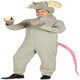 image 1 of Fancy Dress Adult Grey Mouse Onesie - M