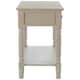 image 3 of Interiors by Premier Grey Console Table for Hallway, Pine Wood  Wood Table for Home Décor with 3 drawers Grey