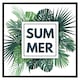 image 2 of Botanical summer (Picutre Frame) Brown | Oak | XL