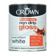 image 2 of Crown Non-Drip Gloss - Pure Brilliant White, 750ml N/A