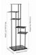 image 2 of Living and Home 6-Tier Modern Plant Stand Shelf Plant Display Rack | Black | 6 Tiers