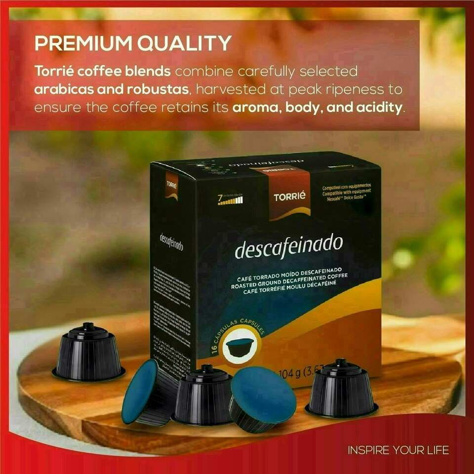 image 1 of Decaf - Dolce Gusto ® Compatible Decaffeinated Coffee Capsules (80 Pods)