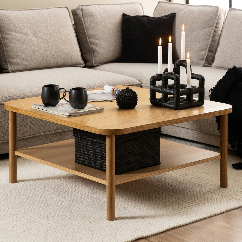 image 1 of Banbury Square Coffee Table in Oak