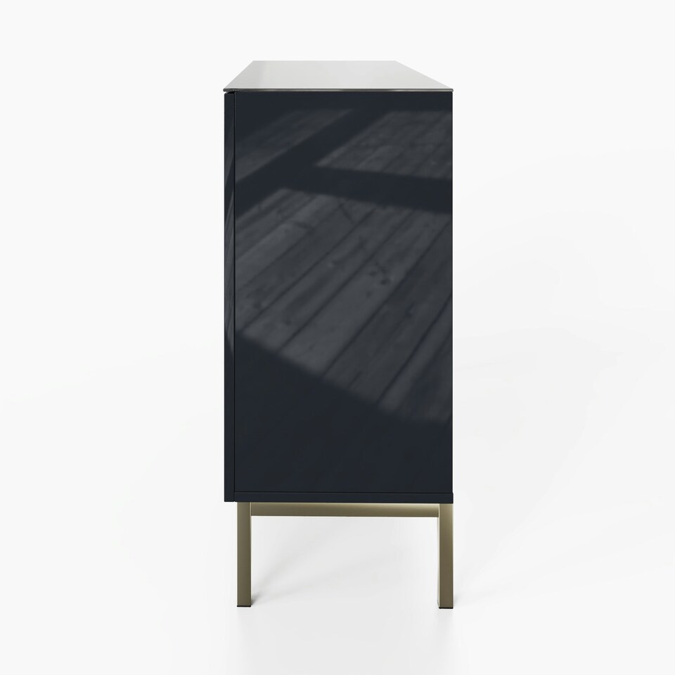 image 1 of Frank Olsen Lyra Tall sideboard Black | Midnight Onxy
