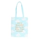 image 1 of Something Different Cloud Tote | Blue | Blue | 1