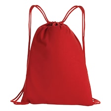 XD Collection Impact Cotton Aware Drawstring Bag - Red - One Size Red