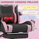 image 3 of Rattantree Ergonomic Gaming Chair with Massage Support & Footrest