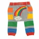 image 3 of Ziggle Rainbow Knit Leggings 0-6 months