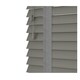 image 1 of 190cm Smooth Grey Faux Wood Venetian Blinds with Tapes (120cm Drop) | Grey | Grey