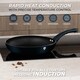 image 3 of Blaumann Cookware Frying Grill Pots Pan Saucepan Casserole Soft Touch Handle Lid | Black | Aquamarine | 28x5.5cm Frying Pan - 2.7L