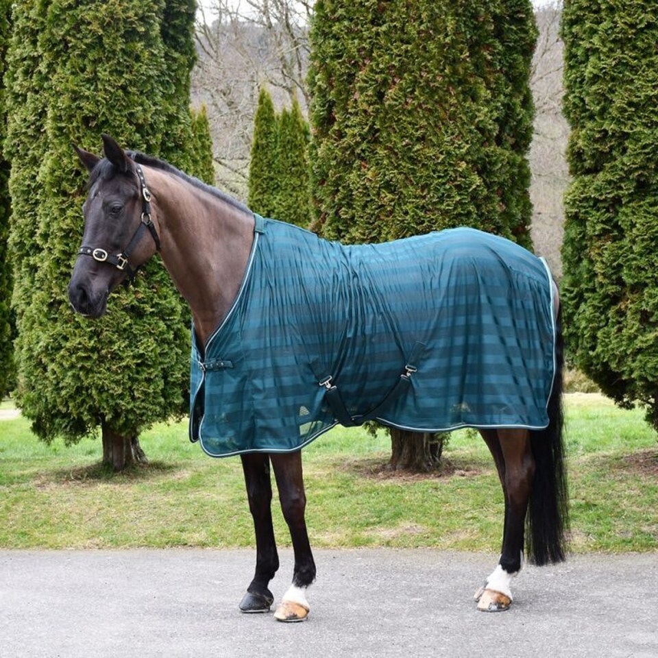 image 1 of Rhinegold Sweat Sheet Blue | Size: 5ft 3
Colour: Navy