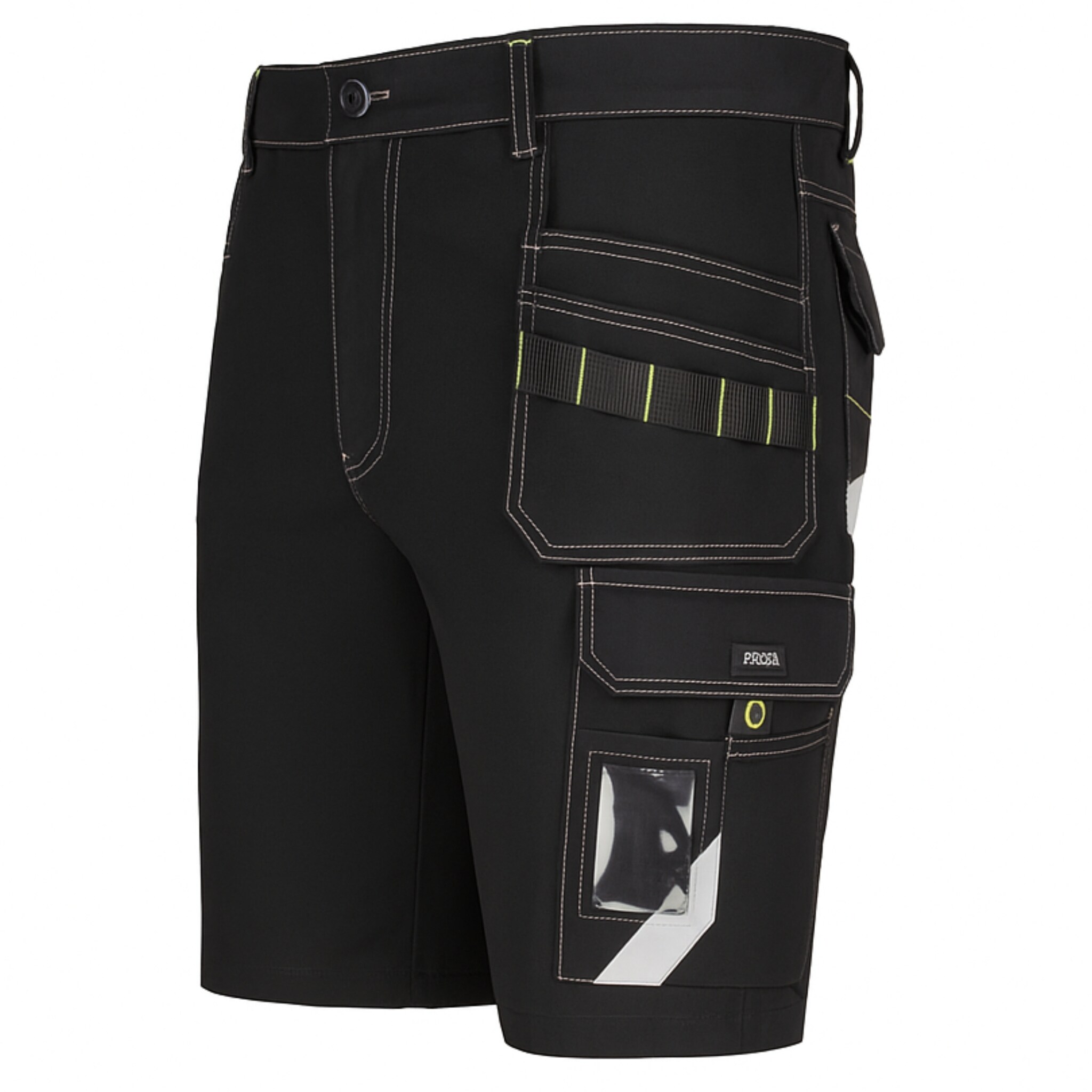 ArtMas CLASSIC4DYNAMIC Mens Work Shorts Size 38UK Durable Knee Length Cargo Design with Multi Pockets Category I Certified