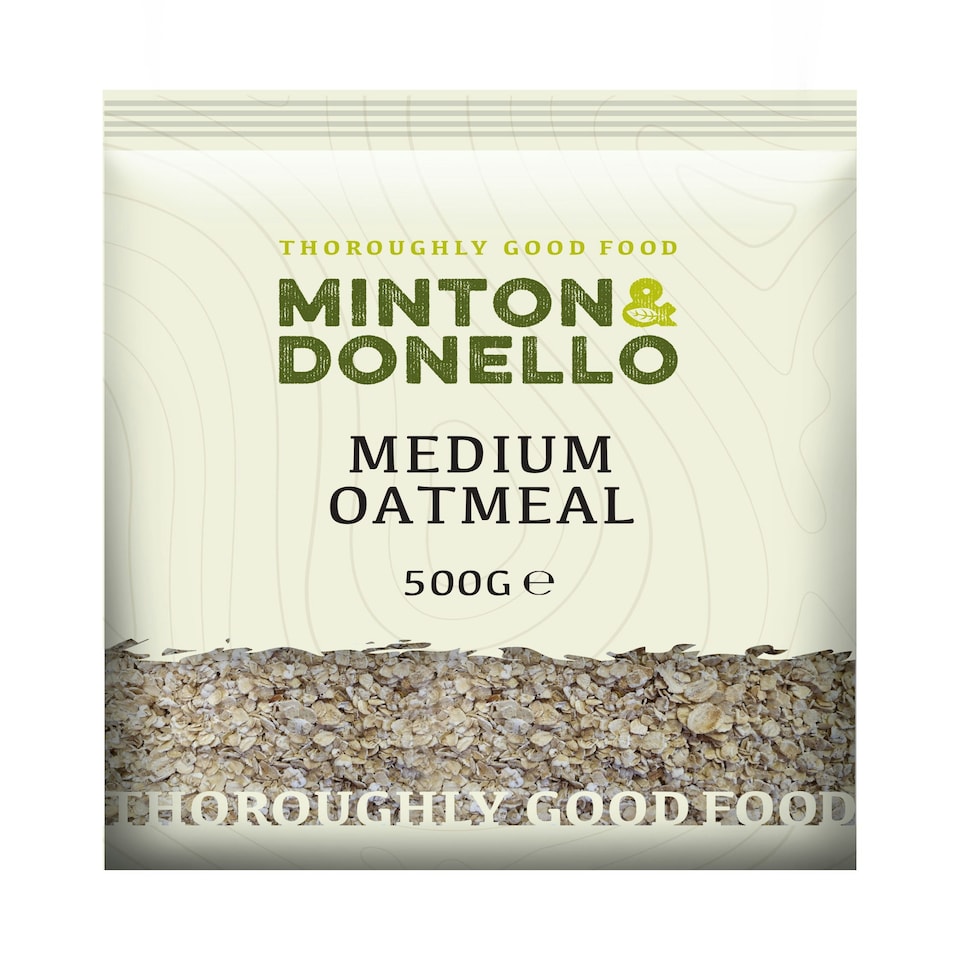 image 1 of Minton & Donello Medium Oatmeal 6 x 500g