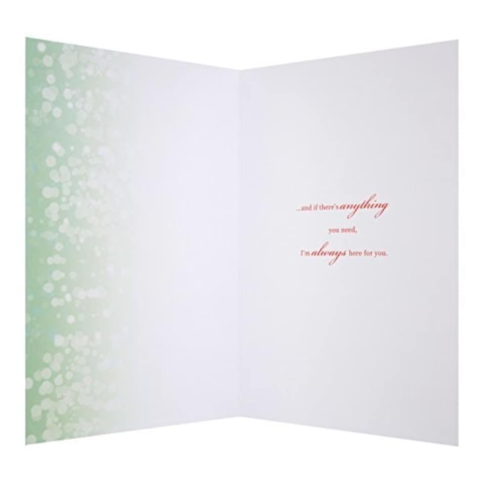 image 1 of I Care Christmas Hallmark Morden New Medium Card