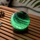 image 3 of Gingko Mini AstraGlass Desk Lamp Multi | Stellar Ocean