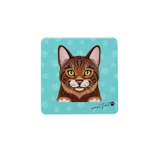 Mulberry Designs Pet Coaster Cat Purrfect Tabby