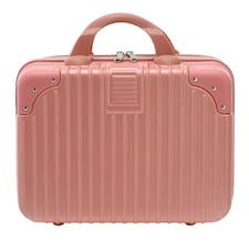 Living and Home Portable Cosmetic & Makeup Case for Travel | Pink | Personal Item