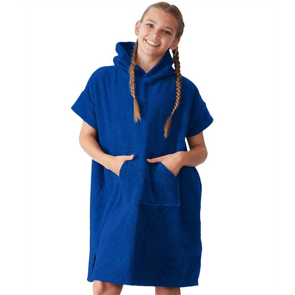 Towel City Childrens/Kids Hooded Towel - Royal Blue - 3-5 Years