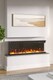 image 5 of Living and Home 50 Inch Modern Recessed Electric Fireplace with Remote,1500W