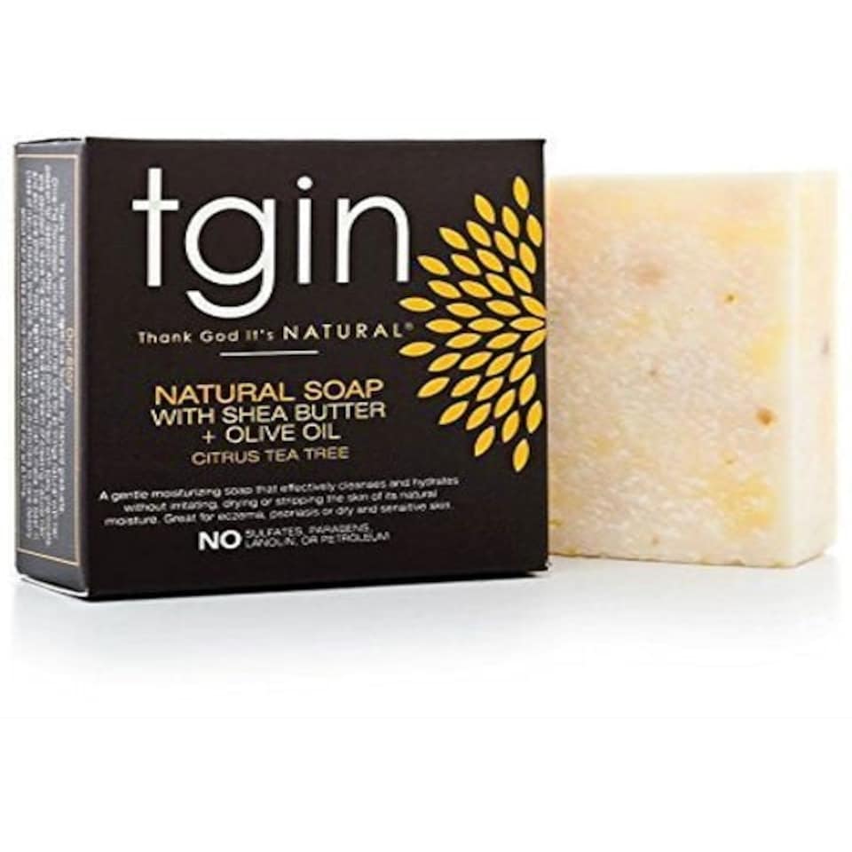 TGIN Natural Soap With Shea Butter Olive Oil And Citrus Tea Tree