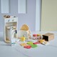 image 2 of Teamson Kids Little Chef Healthy Breakfast to Go Play Set in White with Toaster, Coffee Maker, Tray & 27 Accessories
