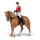 image 4 of PAPO Horses and Ponies Walking Horse and Horsewoman Toy Figure