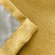 image 4 of Matrix Ochre Curtains 66 x 54 inch (168 x 137 cm) Room Darkening Pencil Pleat Thermal Noise Reducing Curtains for Bedroom and Living Room