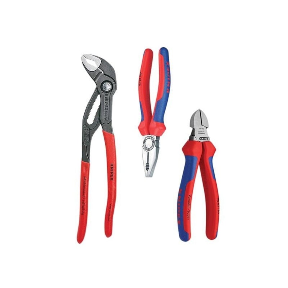 Knipex Bestseller Pliers Set, 3 Piece - Multi Colour - One Size