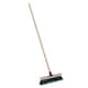 image 1 of Charles Bentley 11" Stiff Synthetic Broom Garden Maintenance